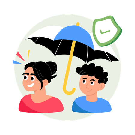 Seguro Familiar  Ilustración