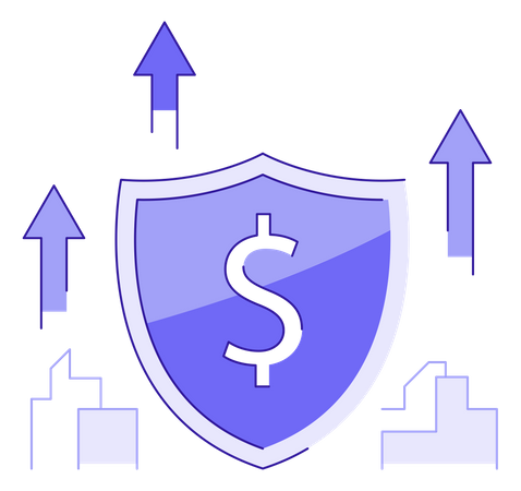 Seguro financeiro  Ilustração