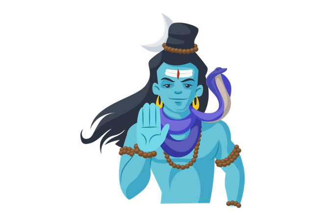 Seigneur Shiva  Illustration