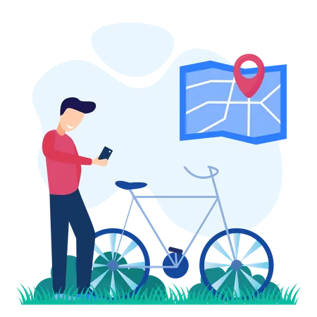 Select Travel Location  Illustration