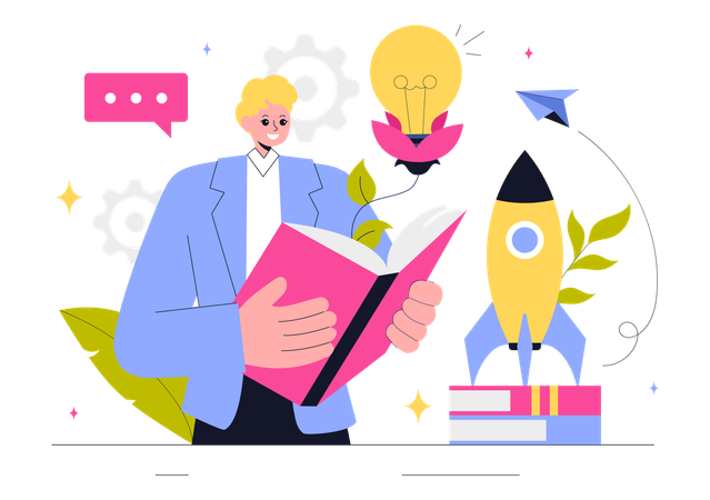 Self Development  Illustration