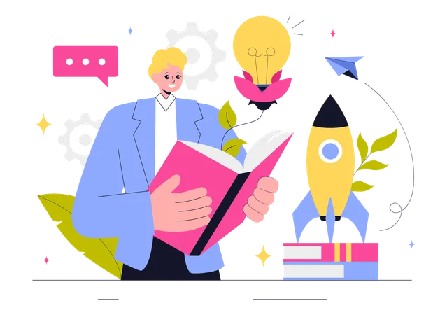 Self Development  Illustration