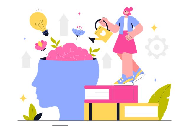 Self Development  Illustration
