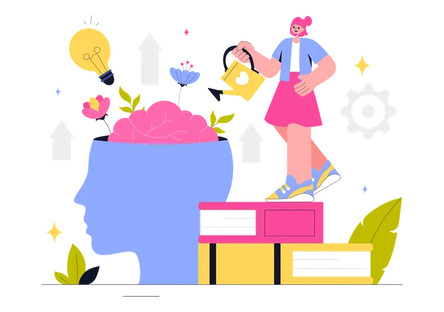 Self Development  Illustration