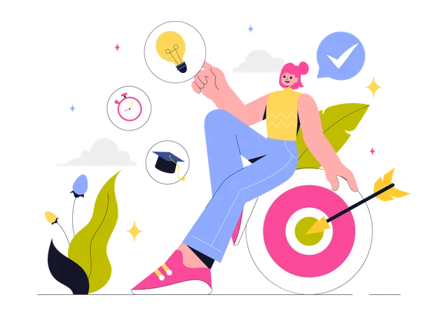 Self Development  Illustration
