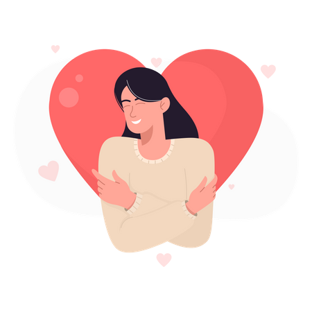 Self love  Illustration