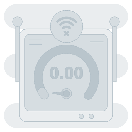 Sem conexão com a Internet  Ilustração