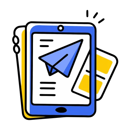 Send message  Illustration