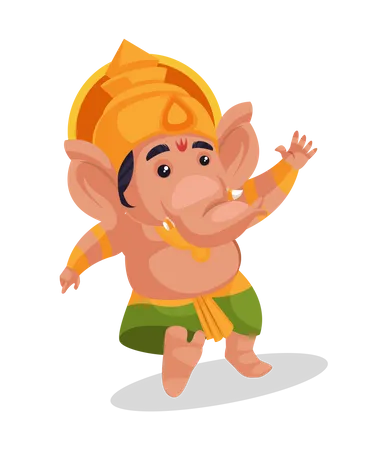 Senhor Ganesha  Ilustração