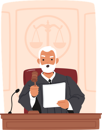 Senior Judge  Illustration