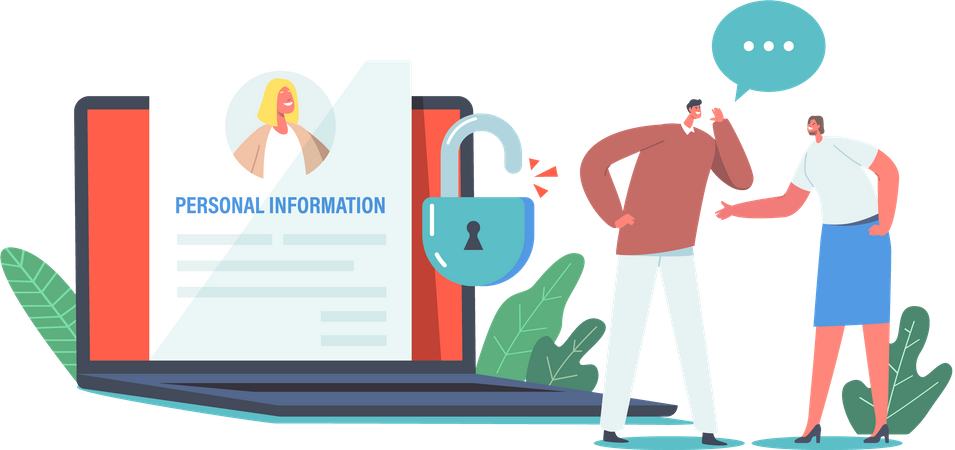 Sensitive Data Publication  Illustration