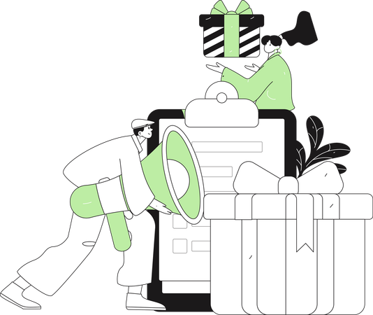 Sentimento do cliente  Ilustração