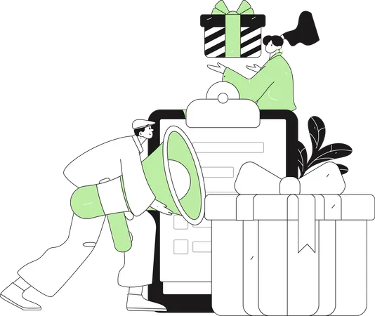 Sentimento do cliente  Ilustração