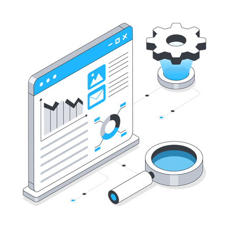 SEO-Analyse  Illustration