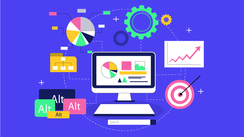 SEO-Analyse  Illustration