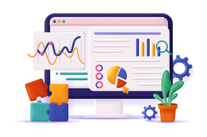 Seo Analysis  Illustration