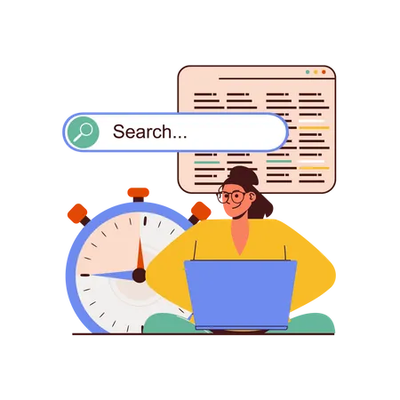 Seo Analysis  Illustration