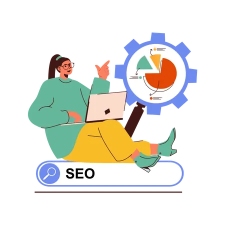 Seo Analysis  Illustration