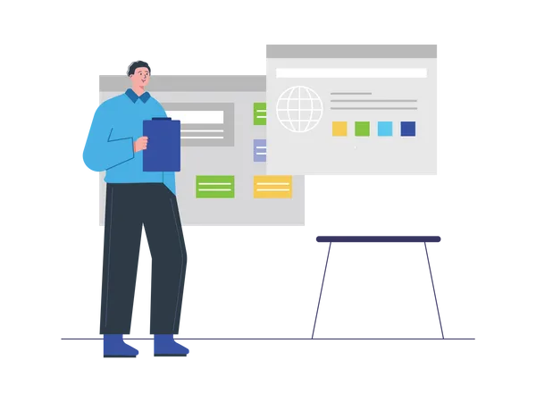 Seo Analysis  Illustration