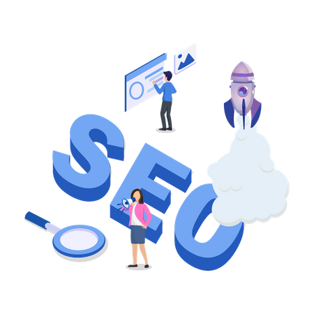 Seo Analysis  Illustration