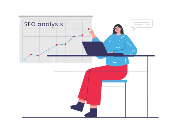 Seo Analysis  Illustration