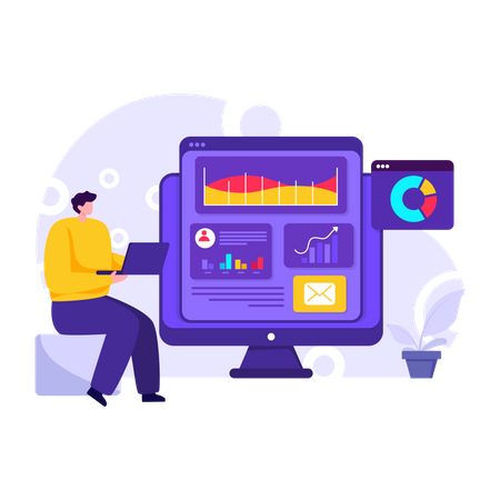 Seo Audit  Illustration