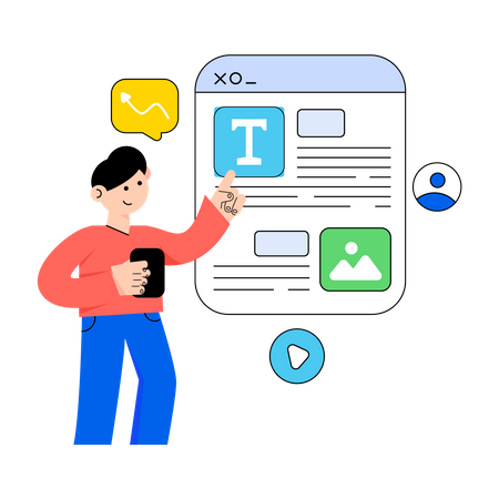 SEO Content Illustration