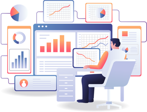 Seo data analysis  Illustration