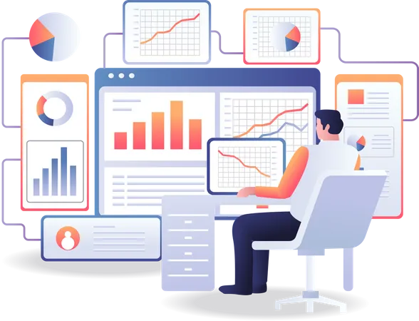 Seo data analysis  Illustration