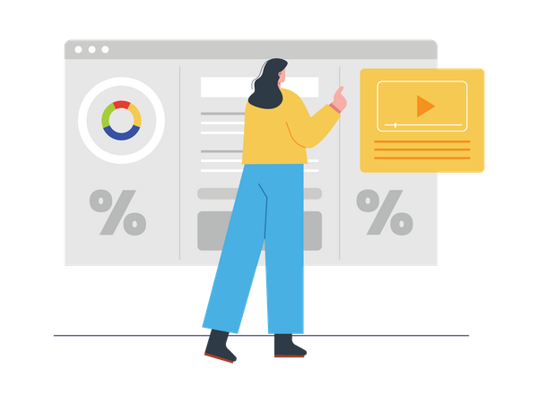 Seo Data Analysis  Illustration