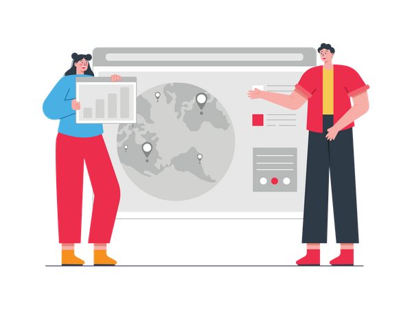 Seo Data Analysis  Illustration