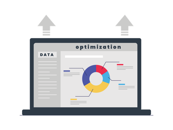 Seo Data Analytics  Illustration