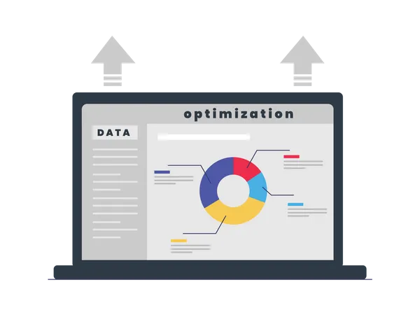 Seo Data Analytics  Illustration