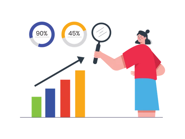 Seo Data Analytics  Illustration