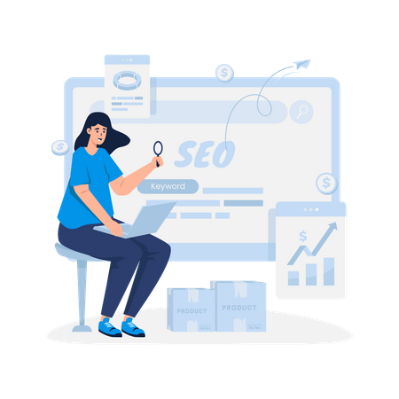 SEO  Illustration