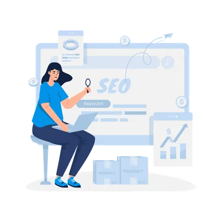 SEO  Illustration