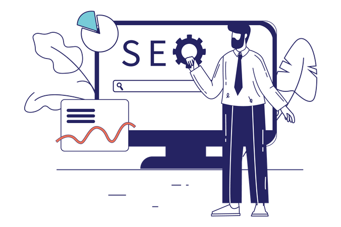 SEO  Illustration