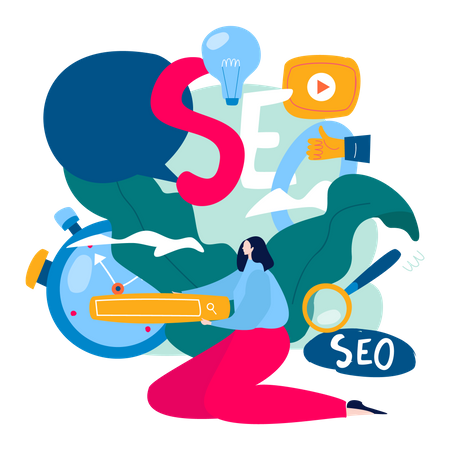 SEO  Illustration