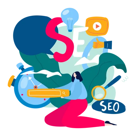 SEO  Illustration