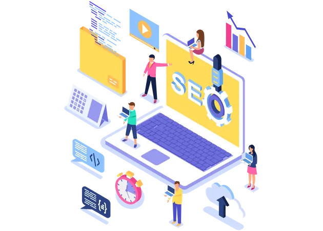 SEO  Illustration