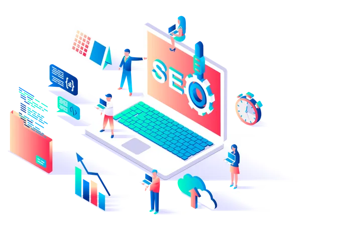 SEO  Illustration