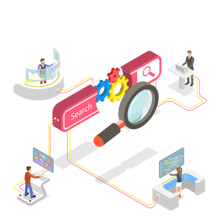 SEO  Illustration