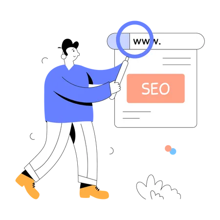 SEO  Illustration