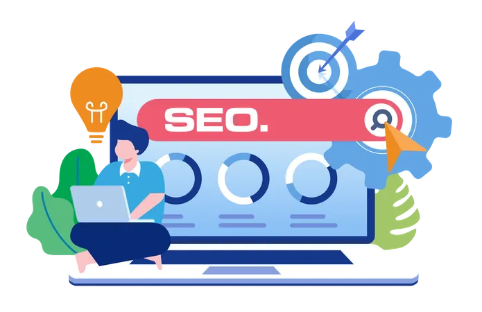 SEO  Illustration