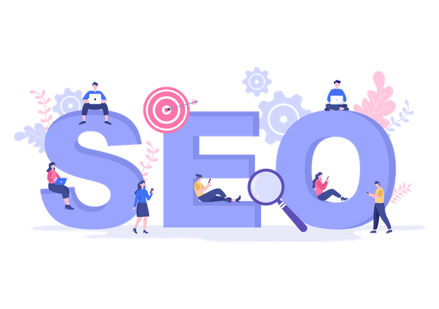 SEO  Illustration