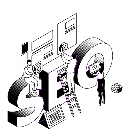 SEO  Illustration