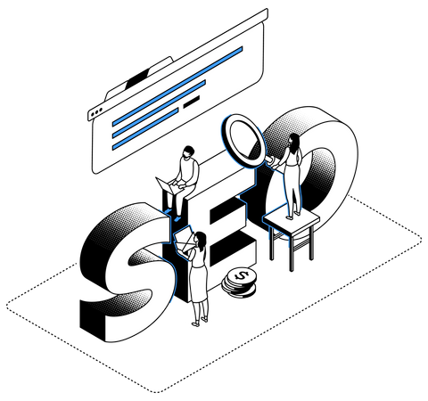 SEO  Illustration