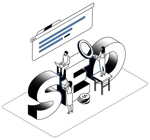 SEO  Illustration