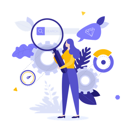 SEO  Illustration