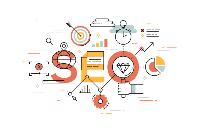 SEO  Illustration